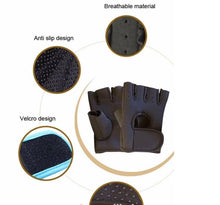 Load image into Gallery viewer, Essential Body Options Weight Lifting Gloves